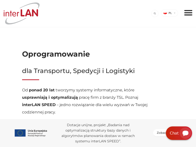 Oprogramowanie dla transportu i logistyki - InterLAN